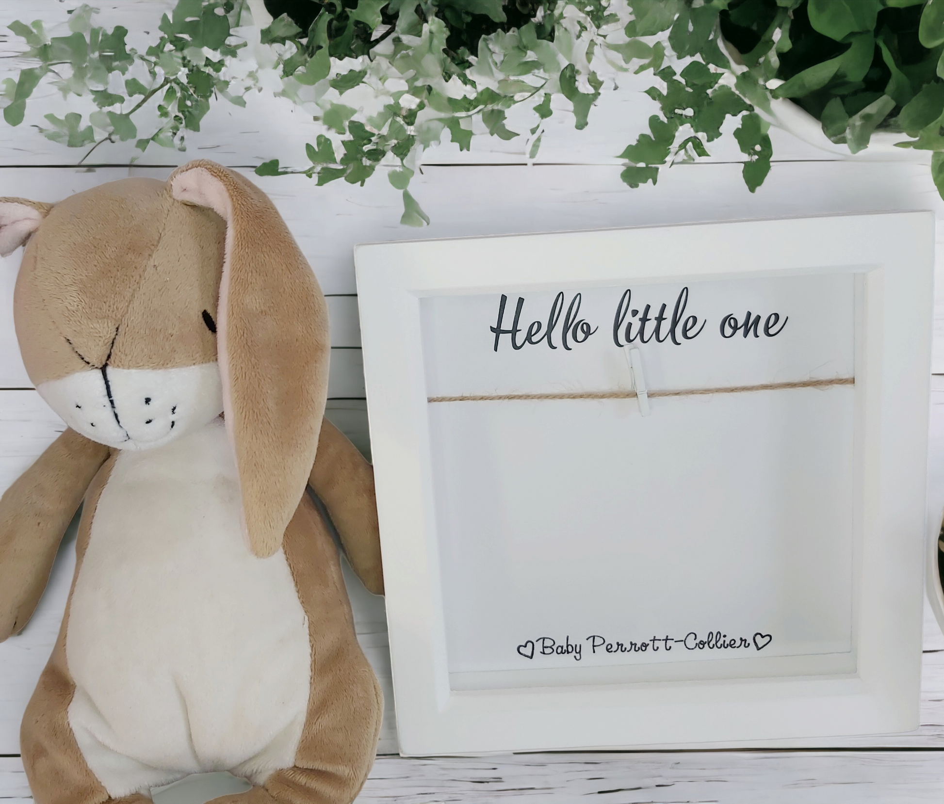 Baby scan frame, pregnancy announcement, Mum to be gift, mothers day for her, Hello little one