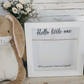 Baby scan frame, pregnancy announcement, Mum to be gift, mothers day for her, Hello little one