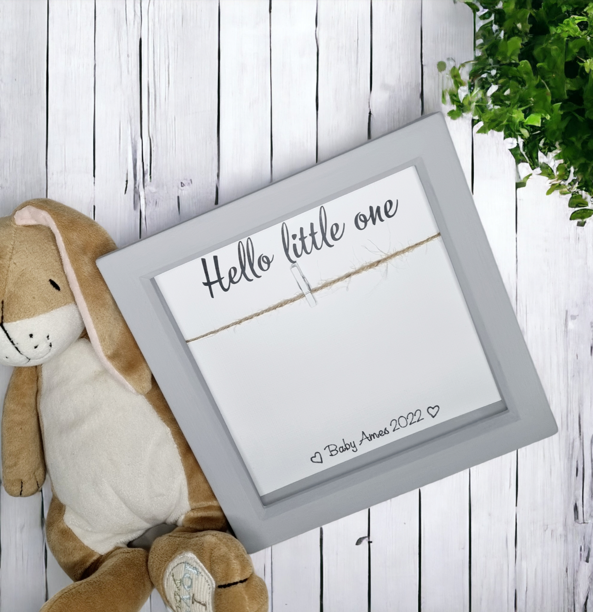 Baby scan frame, pregnancy announcement, Mum to be gift, mothers day for her, Hello little one