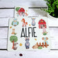 Personalised Farm Animal Placemat and Coaster Set for Kids